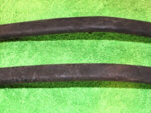 1970 1971 Ford Maverick Coupe Sedan Grabber NOS FRONT BUMPER GUARD RUBBER PADS