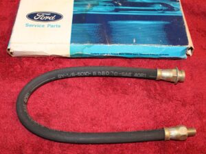 1949-1951 and 1957-1958 Ford Passenger Cars 1958 Thunderbird NOS REAR BRAKE HOSE