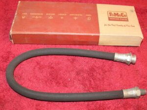 1952-1956 Ford Passenger Cars xc S/W S/D 1958 Ranchero Wagon NOS REAR BRAKE HOSE
