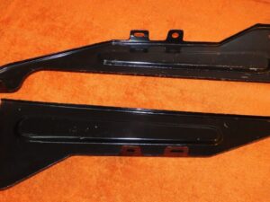 1967 Ford Custom Galaxie 500 XL LTD Fastback Conv NOS HOOD LATCH SUPPORT BRACES