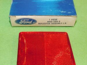 1968 Fairlane 500 GT Torino Hdtp Convertible NOS LH REAR QUARTER PANEL REFLECTOR