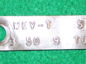 1976 Ford E100 Econoline Van ORIG 3.50 9" REAR END AXLE DIFFERENTIAL TAG