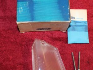 1968 Ford Custom Galaxie 500 XL LTD Fastback Convrt NOS LH PARKING LAMP LENS
