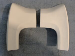1964 1965 1966 Mustang GT Shelby NEW FIBERGLASS LH + RH QUARTER PANEL EXTENSIONS
