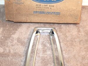 1968 Comet Montego MX Cyclone Hardtop Convertible NOS REAR TAIL LAMP DOOR BEZEL