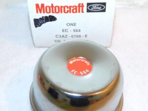 63-68 Ford Mustang Shelby Fairlane Cougar NOS CHROME 352 390 428 OIL FILLER CAP