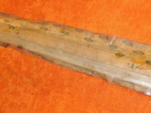 1975 Ford LTD Landau Hardtop NOS RH REAR WHEEL OPENING COVER SKIRT MOULDING Tan