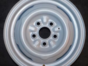 63 1964 1965 Ford Mustang Falcon Fairlane Comet ORIG 5-LUG 14"x4.5" STEEL WHEEL