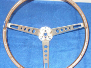 1965 1966 Mustang Fastback Coupe GT Conv Shelby ORIG DELUXE WOOD STEERING WHEEL