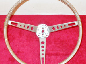 1965 1966 Mustang Fastback Coupe GT Conv Shelby ORIG DELUXE WOOD STEERING WHEEL