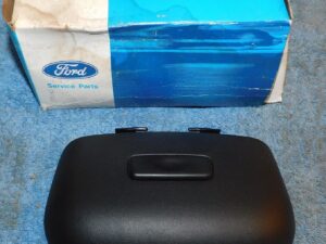 1994-1997 Ford F150 F250 F350 Bronco NOS BLACK OVERHEAD ROOF CONSOLE PANEL COVER