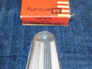 1958 Mercury Medalist Monterey Montclair Turnpike Cruiser NOS L BACKUP LAMP LENS