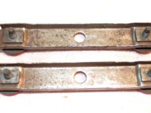 1969 1970 Mustang Mach 1 Boss Shelby ORIG FASTBACK TRUNK DECK LID HINGE BRACKETS
