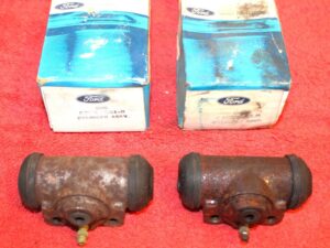 1960-1964 Ford Falcon Ranchero Comet NOS 7/8" LH+RH REAR BRAKE WHEEL CYLINDERS