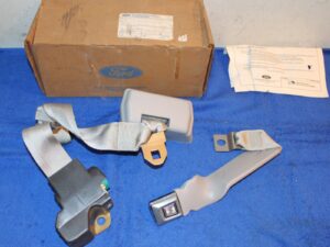 1977 1978 LTD Grand Marquis 4-Door Sedan Wagon NOS GREY LH FRONT SEAT BELT ASSEM