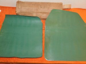 1959 1960 Mercury Monterey Montclair Park Lane NOS DARK GREEN REAR FLOOR MATS