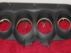 1969 Mustang Fastback Boss Coupe Convertible ORIG DASH GAUGE CLUSTER TRIM BEZEL