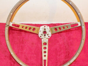 1965 1966 Mustang Fastback GT Convertible Shelby ORIG DELUXE WOOD STEERING WHEEL