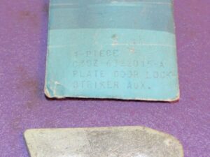61-63 Thunderbird 60-63 Galaxie Falcon NOS LH DOOR LOCK STRIKER AUXILIARY PLATE