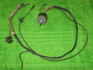1965 1966 Mustang Fastback Coupe Conv GT Shelby ORIG 2 Spd WIPER SWITCH + WIRING