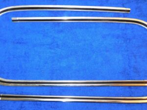 1970 Ford Mustang Coupe Grande ORIGINAL REAR WINDOW TRIM MOLDING SET