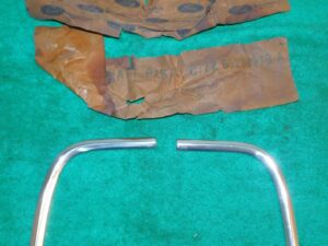 1967 1968 Mustang Convertible GT Coupe NOS LH+RH REAR QUARTER EXTENSION MOULDING