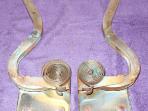1969 1970 Mustang GT Mach 1 Boss Shelby ORIG FASTBACK TRUNK DECK LID L+R HINGES