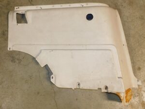 1967 1968 Mustang Shelby ORIG FASTBACK LH INTERIOR REAR QUARTER PANEL Parchment