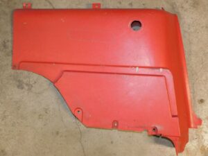 1965 1966 Mustang GT Shelby ORIG FASTBACK DS LH INTERIOR REAR QUARTER PANEL Red