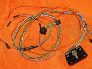 1966 Mustang Fastback Coupe Cnv GT Shelby ORIG EMERGENCY FLASHER SWITCH & WIRING