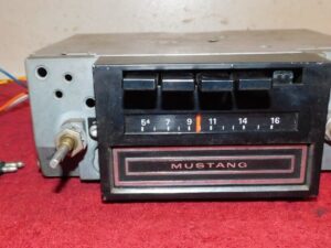 1971 Mustang Fastback Mach 1 Boss Coupe Convertible ORIG AM 8-TRACK RADIO STEREO