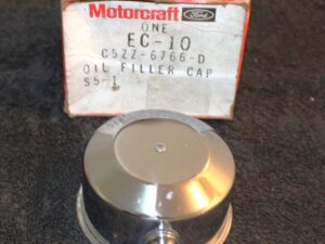 1966 1967 Ford Mustang GT Shelby Fairlane Cougar NOS CHROME 289 OIL FILLER CAP
