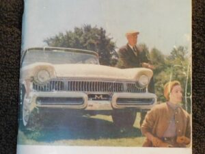 1957 Mercury Monterey Montclair Commuter Voyager Colony Park ORIG OWNER'S MANUAL