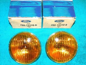 1965-1968 Mustang GT 1960-1967 Galaxie Fairlane Falcon NOS FOG - ROAD LAMP BULBS