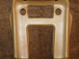 1968 Mustang Fastback Convert GT Cougar ORIG NUGGET GOLD CONSOLE RADIO TRIM PAD