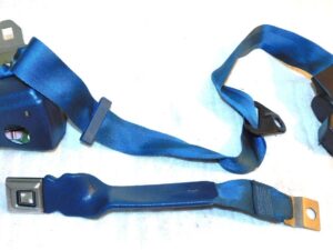 1977 Lincoln Continental Town Car NOS BLUE LH FRONT SEAT BELT - RETRACTOR 78 79