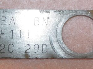1972 Ford Maverick Grabber Comet Gt ORIG 302 8-CYL POWER STEERING PUMP ID TAG