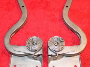 1969 1970 Mustang Mach 1 Boss Shelby ORIG FASTBACK TRUNK DECK LID LH + RH HINGES