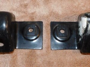 1967 1968 Mustang Fastback Coupe Convertible GT Shelby NOS REAR BUMPER BRACKETS