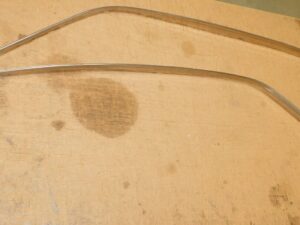 1965 1966 Mustang GT Shelby ORIG FASTBACK L+R ROOF DRIP RAIL MOLDING EXTENSIONS