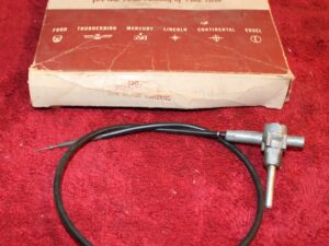 1961 1962 Ford Galaxie 500 XL NOS WINDSHIELD WIPER CONTROL - CABLE