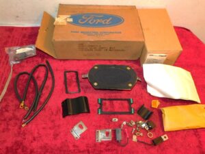 1973 1974 Mercury Capri NOS AM AM/FM RADIO SPEAKER REAR ADAPTER KIT Integral A/C