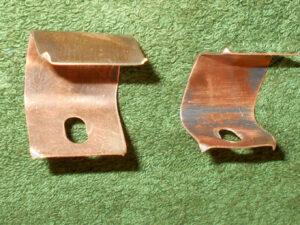 1967-1971 Ford Thunderbird Lincoln Mark III ORIG RADIO HOOD COWL GROUND STRAPS