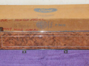 1978 1979 Mercury Cougar Xr7 NOS DASH WOOD GRAIN INSTRUMENT PANEL BEZEL wo A/C