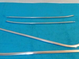 1965 1966 Mustang GT Shelby ORIG FASTBACK REAR WINDOW TRIM MOLDINGS SET Restored