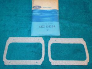 1964 1965 1966 Mustang Fastback Convert GT Shelby NOS REAR TAIL LAMP MOUNT PADS
