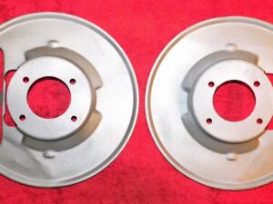 1965 1966 Mustang Fastback Coupe GT Convertible ORIG DISC BRAKE ROTOR SHIELDS