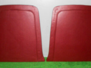 Mustang GT Shelby ORIG 1965 1966 PONY 1966 1967 STANDARD RED SEAT TRIM PANELS