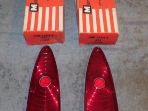 1960 Mercury Monterey Montclair Park Lane NOS LH+RH REAR TAIL LIGHT LAMP LENSES