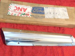 1971 1972 Galaxie 500 LTD Marquis Brougham NOS LH FRONT SEAT HI BACK SIDE SHIELD